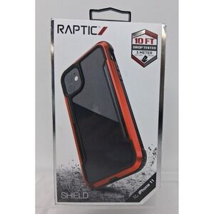 Raptic Shield iPhone 11 Case Red Iridescent Military Grade 10ft Drop Tested NEW